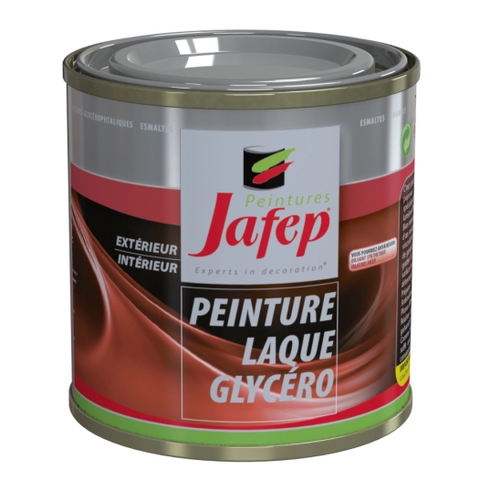 peinture laque glycéro brillante 125 ml boîtelette - jafep