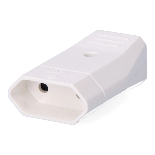 base d'antenne renforcée blanche 10 a 250 v 62 x 40 x 23 mm (sous film rétractable)