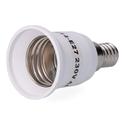 amplificateur e-14 à e-27 4 a 230 v, blanc, ø39 x 70 mm (sous film rétractable)