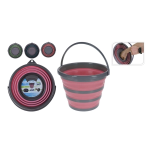 seau pliant 10l couleurs variées couleurs / modèles assortis