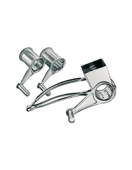 Rape à fromage inox 3 tambours