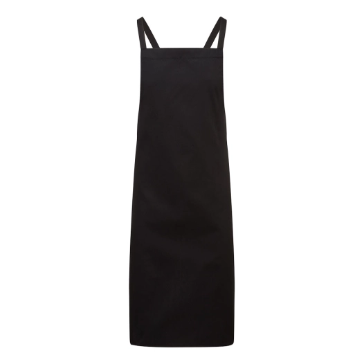 cross back apron - noir - portwest