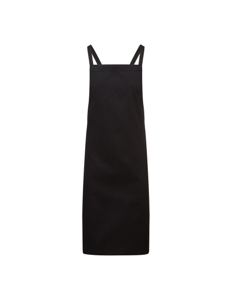 cross back apron - noir - portwest