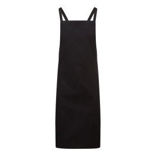 cross back apron - noir - portwest