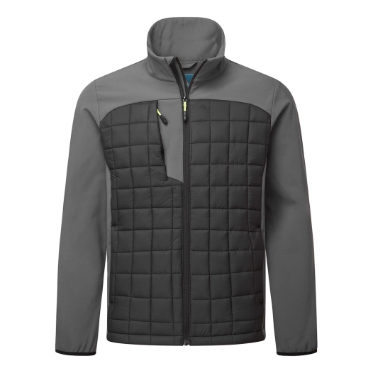veste hybride pw3 - taille xxl - gris zoom - portwest