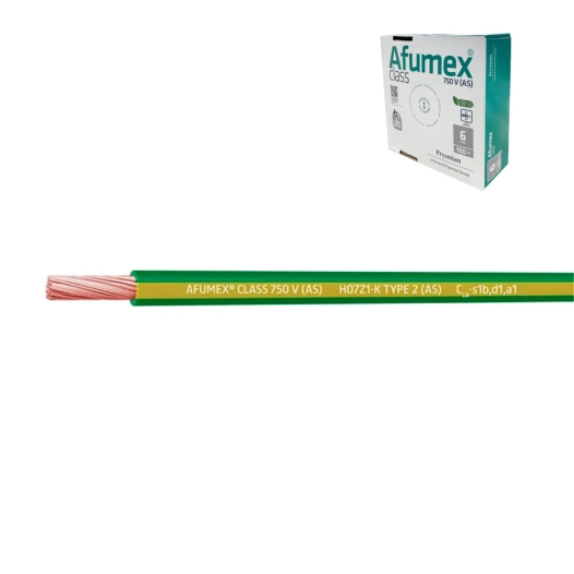 200 câble h07z1-k(as) 1,5 mm² jaune/vert euro/m