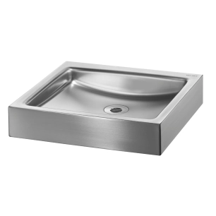 lavabo unito mural ss trou