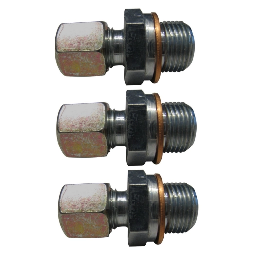 set 3 raccords floco-top g 3/8