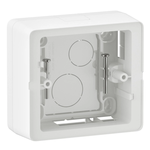 cadre saillie 1p blanc