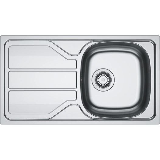 evier inox lisse flash 1c1e