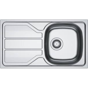 evier inox lisse flash 1c1e