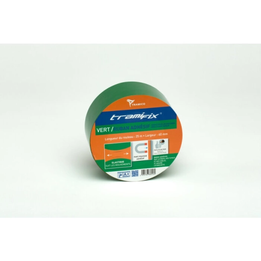 tramifix vert 60mm bobine 25m