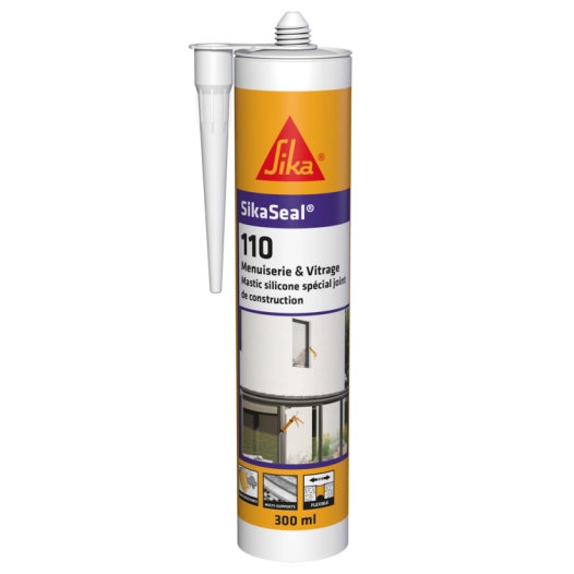 sikaseal 110 menuiserie & vitrage 300 ml - sika