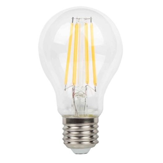 ampoule transparente classic poire led e27 7.2w 806 lm blanc chaud - prolight