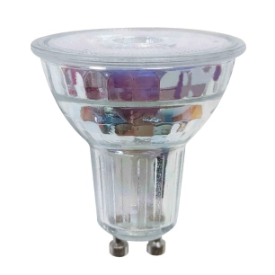 ampoule transparente spot led gu10 4.7w 345 lm blanc chaud dimmable - prolight