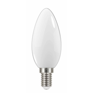 ampoule opaque flamme led e14 4w 430 lm blanc chaud - prolight