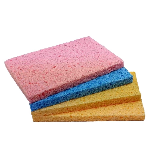 éponge végétale extraplate lot de 4 - pad