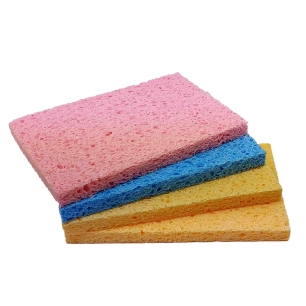 éponge végétale extraplate lot de 4 - pad