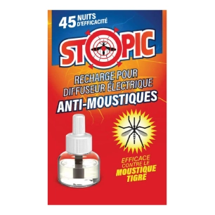 recharge liquide anti-moustiques 35 ml 45 nuits tp18 - stopic