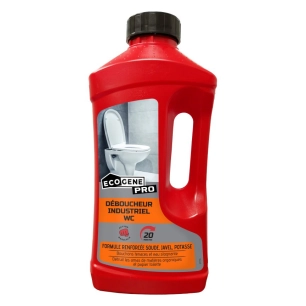 déboucheur industriel wc pro 1l - ecogene