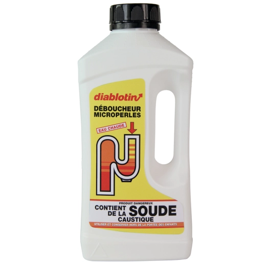 déboucheur microperles eau chaude - diablotin