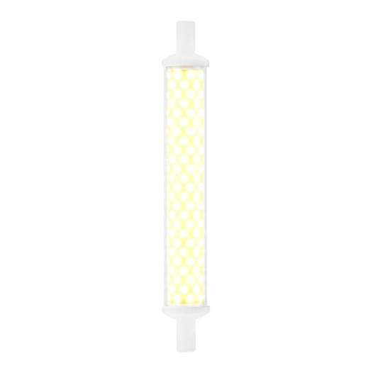 ampoule transparente 827 led r7s 7.7w 850lm blanc chaud 118 mm - sylvania