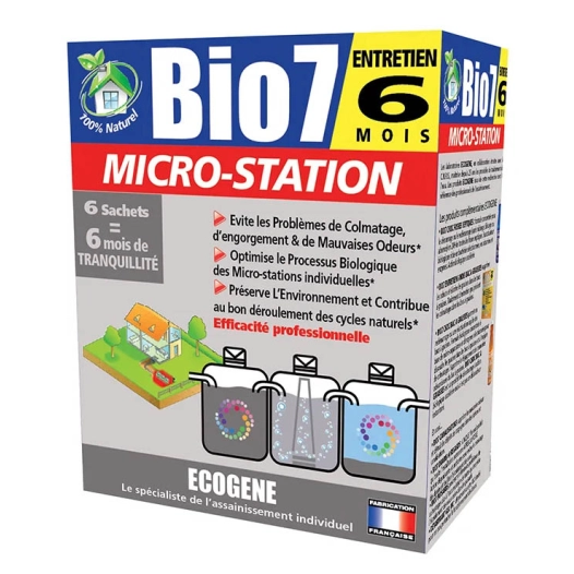 bio7 entretien micro-station 480 g - bio 7