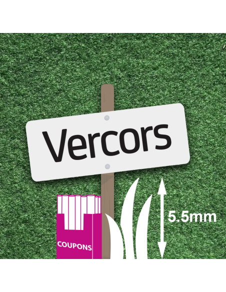 gazon synthétique vercors coupon de 1 x 4 ml - smartgreen