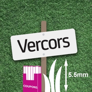 gazon synthétique vercors coupon de 1 x 4 ml - smartgreen