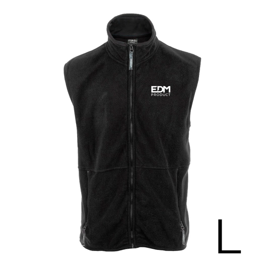 *merchandising* doublure polaire gilet taille-l polaire 280g/m² edm