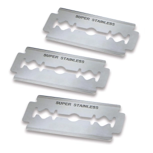 lames en acier inoxydable pour référence 95947. 200 unités