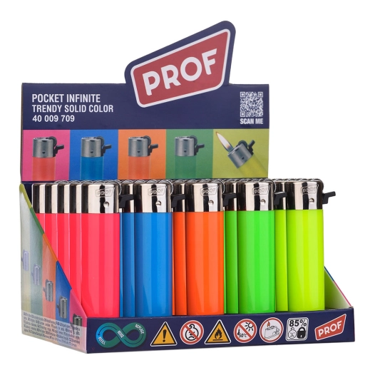 briquet à pierre, couleurs assorties, fluor