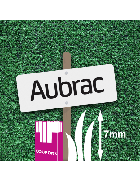 gazon synthétique aubrac coupon 1 x 3 ml - smartgreen