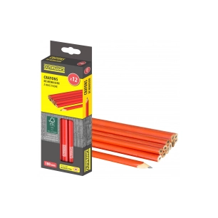 crayons de menuisier 18 cm désignation 12 crayonslongueur 180 mm