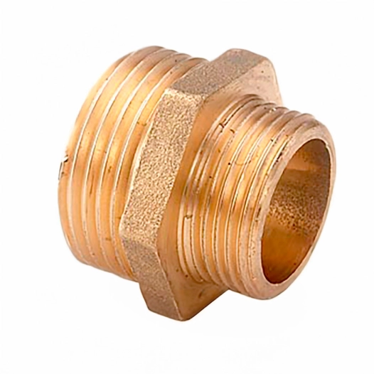 filetage contre-fil réduit 1/2 x 1 laiton