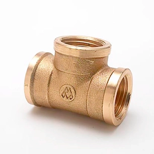 té f-f-f 3/8 laiton