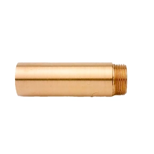 rallonge de robinet poli 1/2 x 10 cm laiton