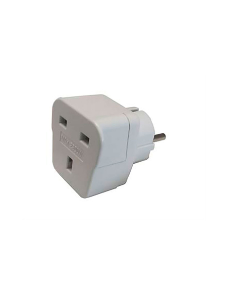 Adaptateur UK vers Europe Convertit prises UK en Europe continentale - BF