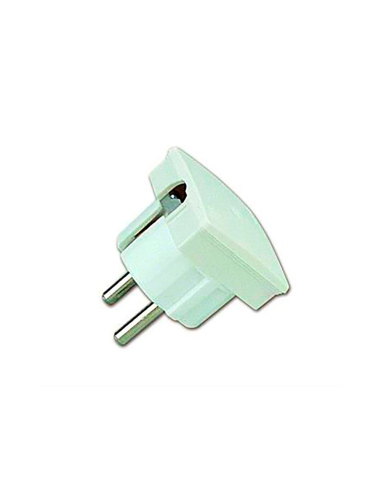 Fiche 2P+T Blanche BF Fiche Électrique 2P+T Latérale - BF