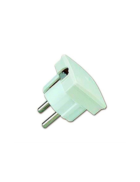 Fiche 2P+T Blanche BF Fiche Électrique 2P+T Latérale - BF