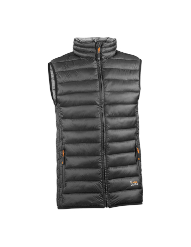 gilet rembourré. noir. xl