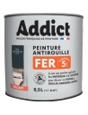 Peinture Fer 0.5 litre gris anthracite - ADDICT