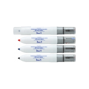 marqueur 3en1 pour tableau blanc désignation marqueur multicolore 3 en 1