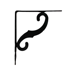 équerres ornemental plm05 noir 200 x 150 mm