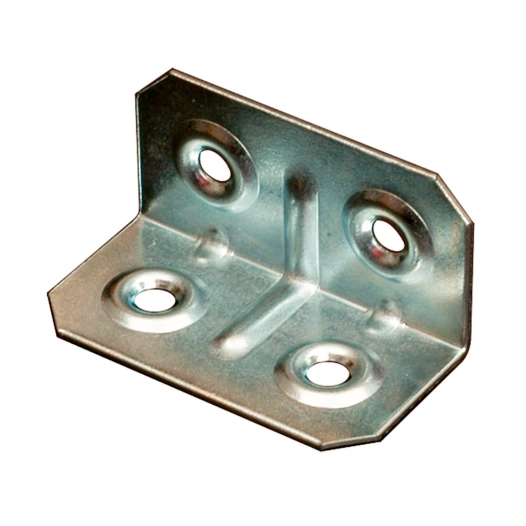 angle de renfort an05 zingué 20 x 20 x 40 mm