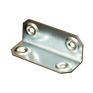angle de renfort an06 zingué 20 x 20 x 50 mm