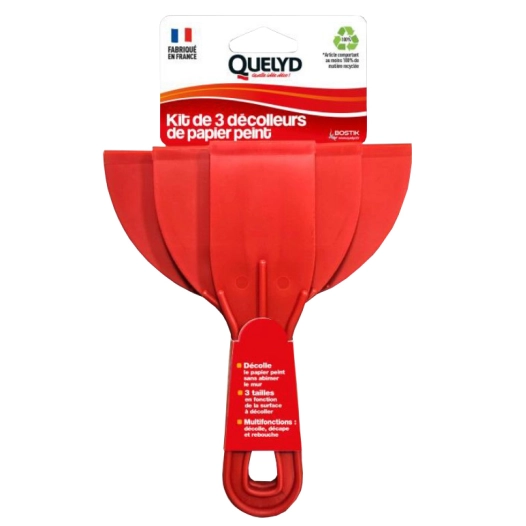 kit de 3 décolleurs de papier peint - quelyd