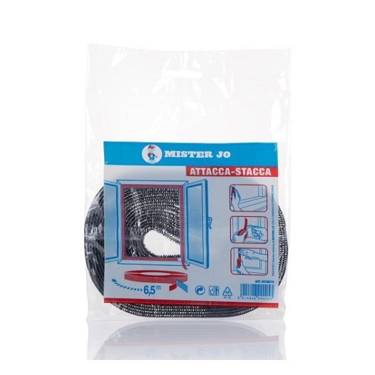 bande velcro auto-agrippant pour moustiquaire 6.5 m - geko