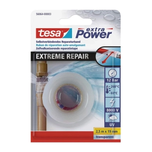 ruban de réparation extreme repair transparent 2.5 m x 19 mm - tesa