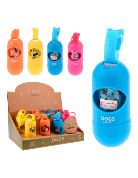 Porte-sac & Sacs Hygiéniques Pratique et hygiénique pour promenades - DOGS COLLECTION